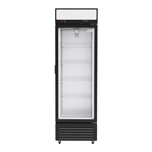 Aspes Congelador Vertical Horeca Negro ACVH2601ENF. Capacidad 329 Litros, Bajo Nivel Sonoro, Eficiencia Energética Clase D
