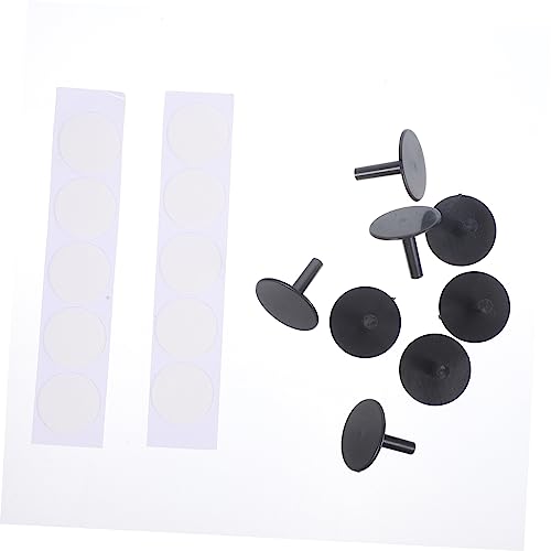 SHERCHPRY 8 Peças De Rack De Exibição De Duto De Plástico Base De Exibição De Boneca Suporte De Pain