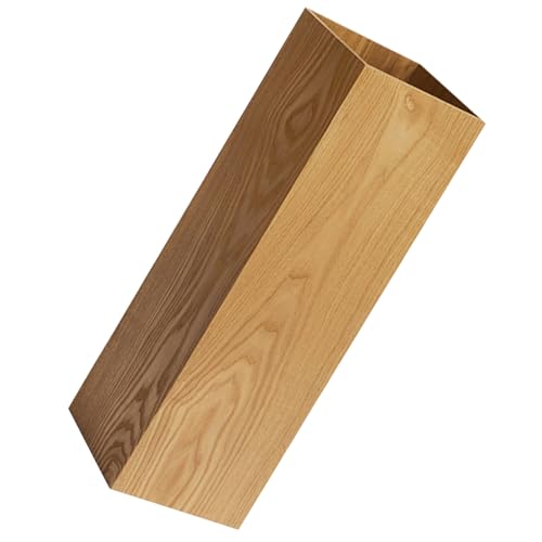 Porte-parapluie bois naturel autoportant organisateur entrée couloir bureau seau ouvert