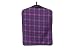 ER Centaur Plaid Garment Bag - Size:One Size Color:Orchid Plaid