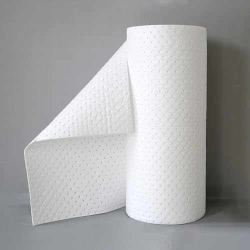 Rouleau absorbant d'huile industriel haute densité 80 cm de large et 3mm