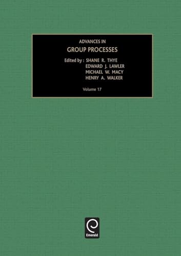 Advances in Group Processes: 17 view 2