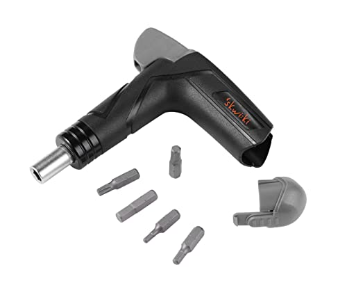 SKWI: KI Skwiki Pedal Adjustable Bike Torque Wrench - 4, 5, 6 Nm, Includes 3, 4, 5 mm Hex and T 25 Tool Bits, Quality Bicycle Tool for Road and Mountain Bikes, Repair and Maintain