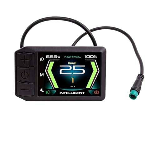 LCD �f�B�X�v���C 600C/860C/P860C - 5S UART �v���g�R�� 5Pin �I�X�AMate E-�o�C�N���[�^�[�L�b�g�ƌ݊����A500MM �P�[�u�����(5S 600C no Bluetooth)