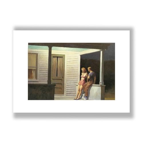 Edward Hopper Soirée d'été grand format pour habiller un grand mur vide