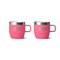 YETI Rambler 6 oz Stackable Mug, Stainless Steel, Vacuum Insulated