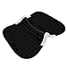 POENVFPO Slipping Cushion Non Slip Elegant Lighter Absorbing Sweat for Polyester Silk Cotton Cotton Fieters (Black)
