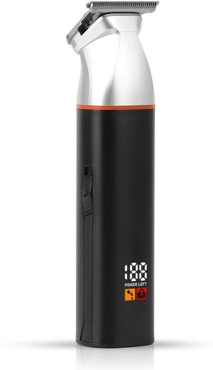 Care 4 Professional Electric Hair Trimmer with Digital Display, Black and Silver, Cordless, LED Screen Rechargeable Trimmer With 3 Different Blade Type-image-46