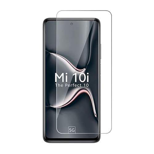 Image of EmBed Matte Fiber Display Guard for Xiaomi Mi 10i 5G - Unbreakable, Ultra-Thin, Lightweight Matte Finish Screen Protector with Easy Installation Kit