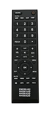 New NH301UD NH303UD NH305UD Remote Control for Emerson TV LC391EM3