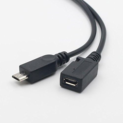 Image of 100FIT FireStick Cable 2 in 1 OTG Amazon fire Stick Cable Micro USB y Splitter USB 2.0 Micro USB Female USB OTG Male y Splitter OTG Host hub Adapter Converter for fire TV Stick (Not for Charging)