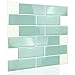 Peel and Stick Backsplash Smart Tiles Sticker for Kitchen Subway Tile 12 Sheets 12