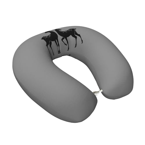 Almohada de espuma viscoelástica 30 cm x 25 cm negra miniatura 2