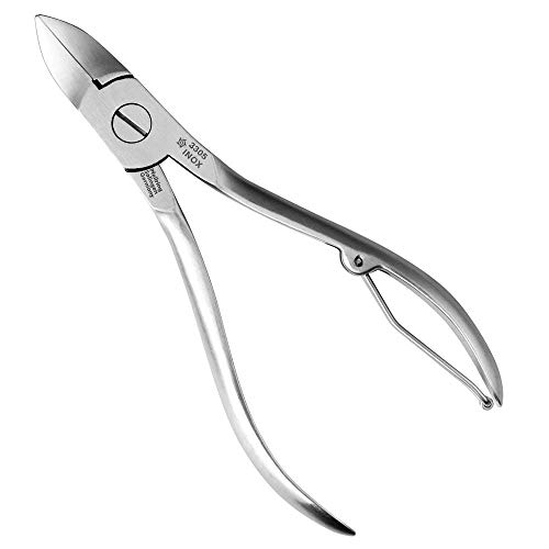 Preisvergleich Produktbild Nagelzange INOX Edelstahl satiniert Nagelpflege Nagelknipser