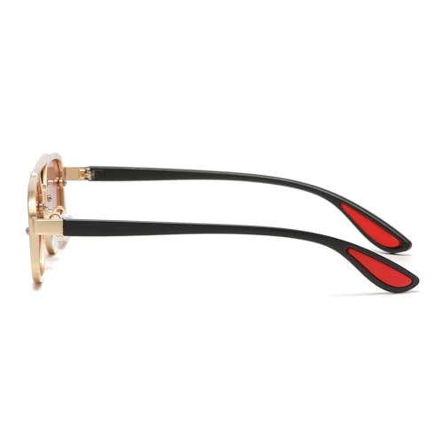 Gleyemor Fashion Vintage Sunglasses for Men Retro Sunglasses 100% UV protection4