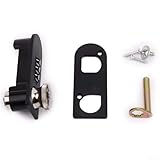 Design moderne et simple : fabriqué en matériau ABS, ce verrou présente un style moderne et simple qui se marie parfaitement avec n'importe quel décor.