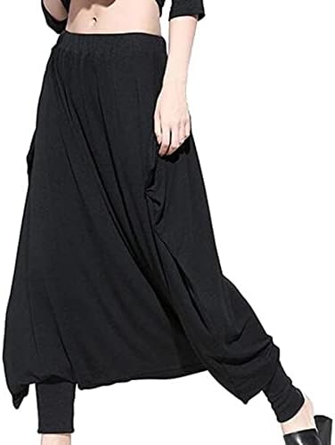 Amazon Co Jp Morino ワイドパンツ レディース 変形 サルエル V系 モード系 巻き 体型カバー 大人 春 夏 秋 ブラック 服 ファッション小物