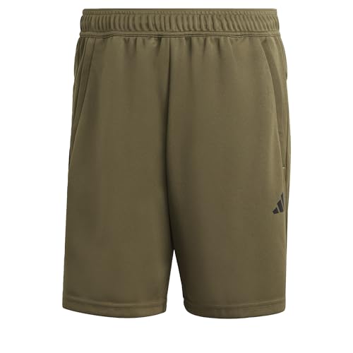 Adidas Homme Train Essentials All Set Training Shorts, Olive Strata/Black, S