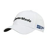 ALF_AN 1PCS Golf 2020 Tour Cage SIM TP5 Fitted Cap Hat (Small/Medium, White)
