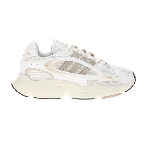 adidas Mens Ozmillen Lace Up Sneakers Shoes Casual - White