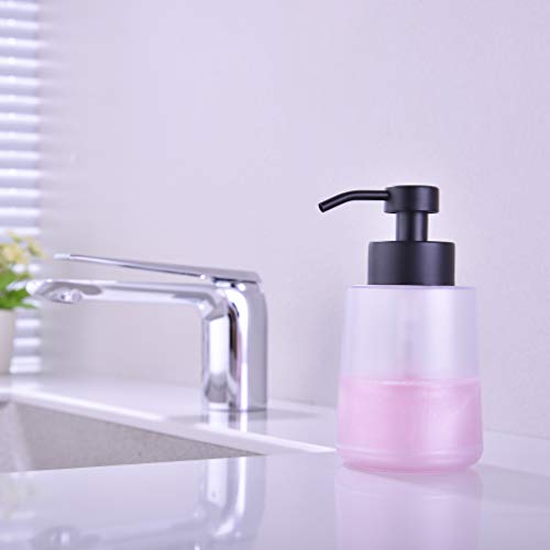 Ekrte Countertop Soap Dispensers, Matte Black Liquid Lotion Soap Dispenser Pump With 450 Ml Liquid Bottle For Kitchen & Bathroom Hand Dish Lotion #TOP7