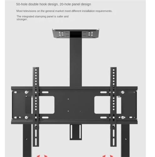 Soporte Universal para TV móvil ajustable para 32-75 pulg. miniatura 6