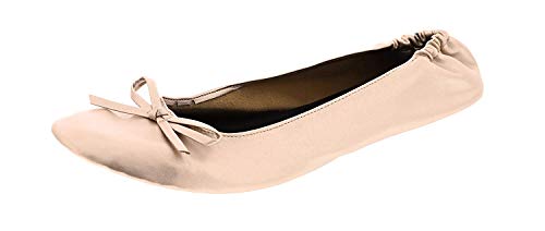 Image of Foldable Ballet Flats - Women's Portable Ballerina Roll up Shoes