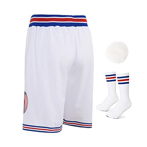 남성 농구 반바지 90S 힙합 공간 영화 농구 반바지 흑백