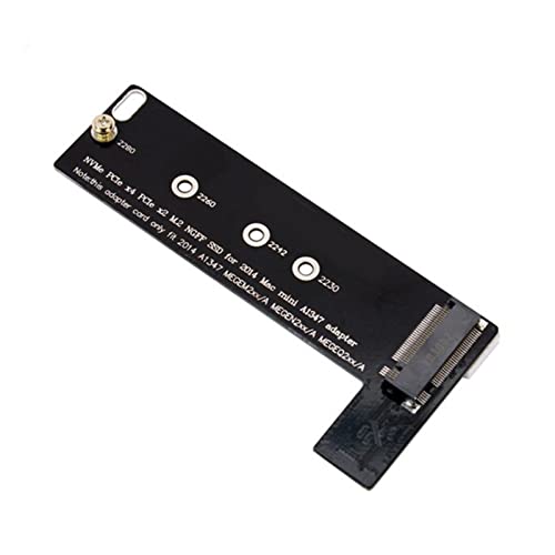 ljhnba Portable for M.2 M-Key NVME SSD AHCI Convertor Adapter for 2014 Late A1347 MEGEN2 MEGEM2 MEGEQ2