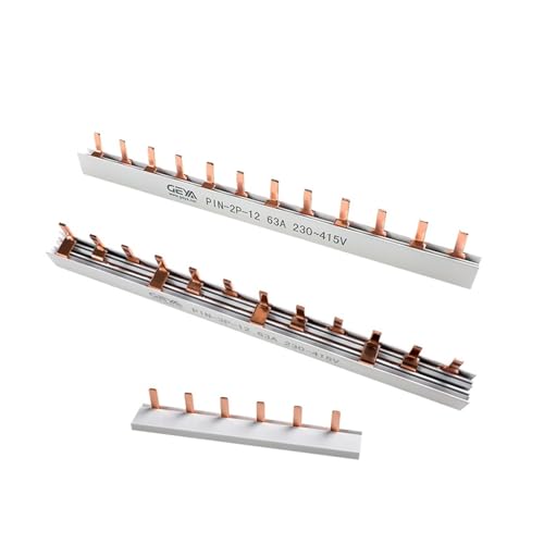 Barra colectora de cobre tipo pasador y horquilla 1,4 mm disyuntor MCB 12 vías 4
