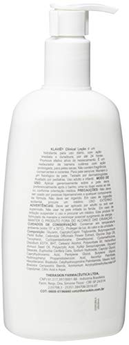 Klavie Clini Loção Hidratante, 390 ml, THERASKIN, Branca