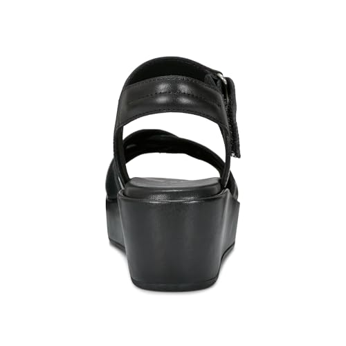 Sandale cale Rockport Amira contre pieds serres cuir noir 40 EU Large - 2