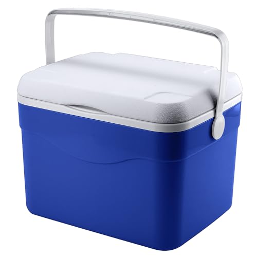 Hieleras, Outdoors Guateplast - Hielera portátil de 16 litros (17 QT) | Capacidad 22 para latas | Cooler| Enfriador Resistente y liviano | Hielo | Color Azul