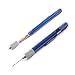Uonlytech Small Drill Bits Pin Vise Hand Drill Pin Vise Pin Vice Drill Pin Drill Hand Drill Blue Drill Pin Vise Hand Drill Pin Vice Pin Vice Drill