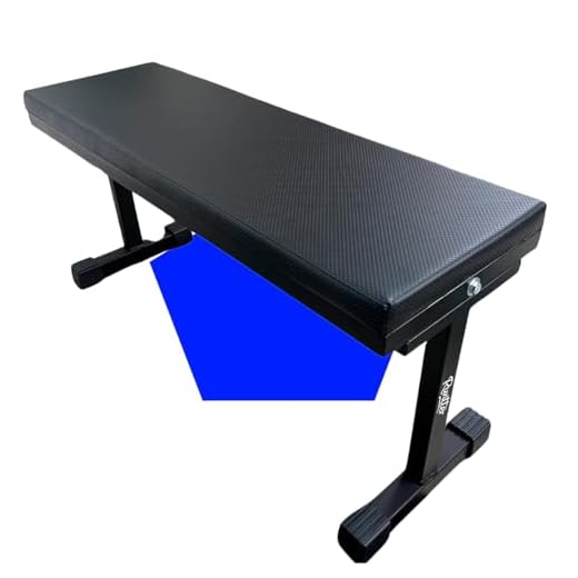 Banco Supino Reto Academia - 90cm - Preto - Leve - Suporta 300kg