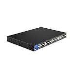 Linksys – Linksys LGS352MPC-EU 48-Port Gigabit-Netzwerk-PoE+-Switch, 7