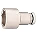 TONE HP8NV-65L150 Ultra Long Socket for Impacts, 1.0 inches (25.4 mm) Insertion Angle, 2.6 inches (65 mm)