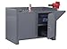 Durham 14 Gauge Welded Steel Stationary Work Station, 3403-95, with 1 Shelf