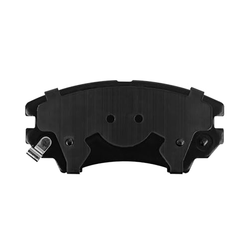 Image of Detroit Axle - Front Brake Pads for 2010-2015 Chevrolet Camaro, 2011-2017 Caprice, Ceramic Brake Pads w /Hardware 2012 2013 2014 Replacement