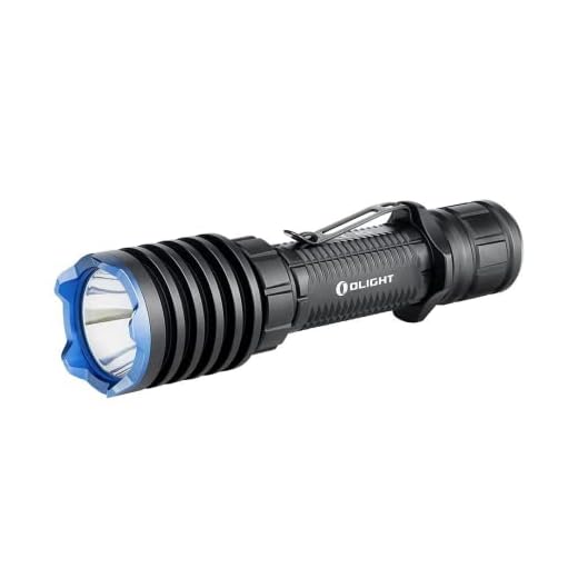 OLIGHT Warrior X Pro Lampe de poche tactique rechargeable 2100 lumens, lampe de poche LED MCC3 charge magnétique, distance de faisceau de 500 mètres pour la chasse, la recherche, le camping