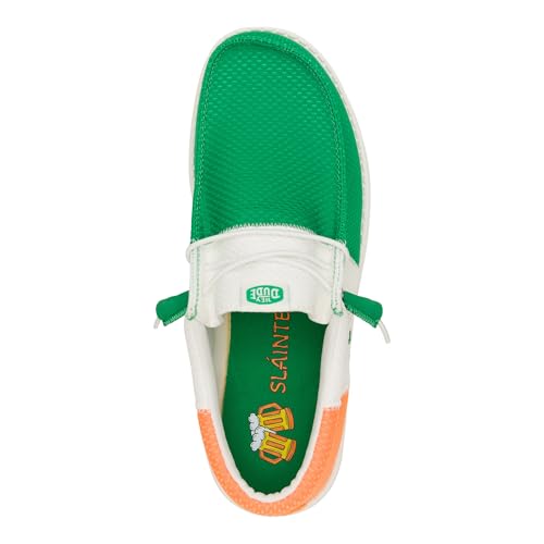 HEYDUDE Wally Tri Irish Flag, Men’s Shoes, Men's Slip-on Loafers, Comfortable & Light-Weight2