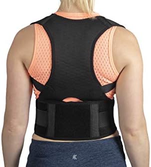 PRO 11 WELLBEING Posture Corrector Clavicle Support Brace for Upper Back & Shoulders relieves back and shoulder pain