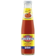 Sriracha Chili Sauce Medium Hot Thai Original Chili Sauce in bottle 250 g. by Sriraja Panich