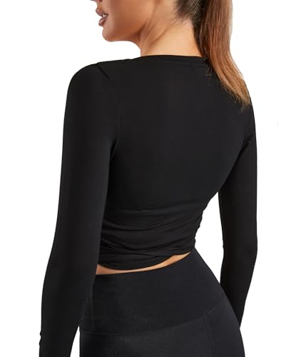 Image of Women Tie Front Shrug Long Sleeve Bolero Cardigan Lightweight Casual Tops