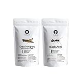 Thailand Unique Grasshoppers and Black Ants Bags 2 Pack Variety
