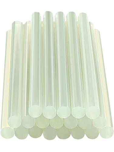 Image of Bristo 20 Pcs 7mm Transparent Glue sticks for 20W Hot melt Glue Gun, Adhesive Gluesticks for Arts, Crafts, Electronics, Repairing & Home Use. [7mm - 20 Sticks]