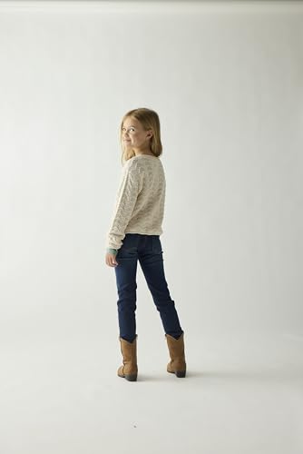 Image of The Children's Place Girls' Long Sleeve Crew Neck Pullover Sweater