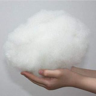 mFabrics 100% Polyester Soft and Pure Hollow Fibre For Cushions, Pillows, Toys, Pet Bed Stuffing Filling  Washable White Stuff (250)