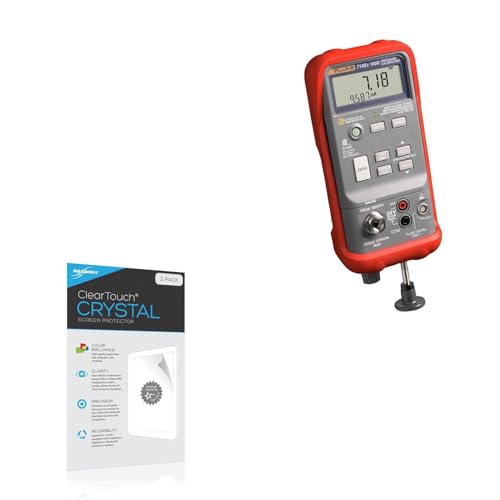 BoxWave Screen Protector Compatible with Fluke 718Ex - ClearTouch Crystal (2-Pack), HD Film Skin - Shields from Scratches