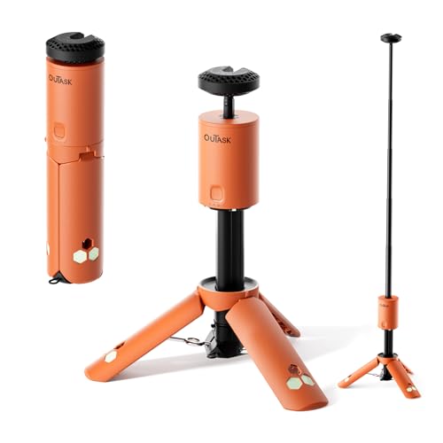 Outask Camping Light Telescopic, Collapsible Magnetic Camping Lantern with 12000mAh ...